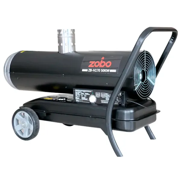 Aerotermă Pe motorină Zobo ZB-H170 50000 W / 300 m² / 950 m³/oră photo 3