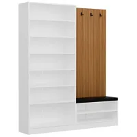 Dulap pentru antreu Trendy Noe PAL melaminat / Antracit photo 7