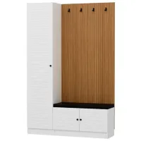 Dulap pentru antreu Trendy Noe PAL melaminat / White photo 3
