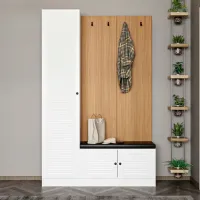 Dulap pentru antreu Trendy Noe PAL melaminat / White photo 5