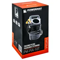 Пескоструйный аппарат сифонный Powermat PM-PIA-10T 8.2 бар / Черный photo 2