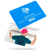Instalare aparat de aer condiționat < 13 000 BTU 