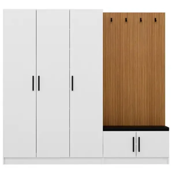 Dulap pentru antreu Trendy Noe PAL melaminat / White photo 3