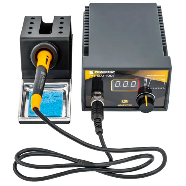 Stație de lipit Powermat PM-SLU-100T Black / Metal photo 3