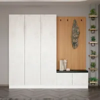 Dulap pentru antreu Trendy Noe PAL melaminat / White photo 5