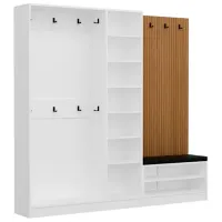 Dulap pentru antreu Trendy Noe PAL melaminat / White photo 7