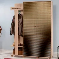 Dulap pentru antreu Trendy Garmanto PAL melaminat / Nuc photo 2