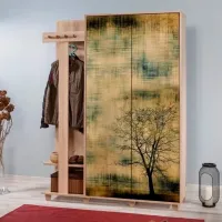 Dulap pentru antreu Trendy Garmanto PAL melaminat / Nuc photo 4