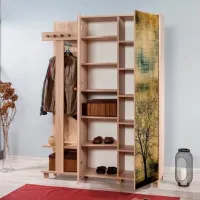 Dulap pentru antreu Trendy Garmanto PAL melaminat / Nuc photo 6