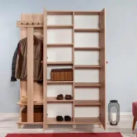 Dulap pentru antreu Trendy Garmanto PAL melaminat / Nuc photo 7
