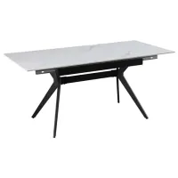 Кухонный стол раскладной Fabrik Home MILS Керамика/ Белый photo 4