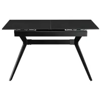 Masă de bucătărie extensibilă Fabrik Home MILS Ceramică/ Black
