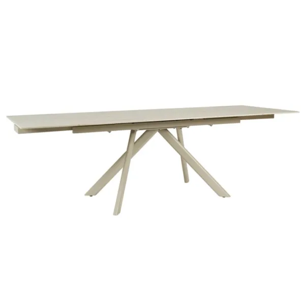 Кухонный стол раскладной Fabrik Home CALISTO Керамика/ Camel photo 2