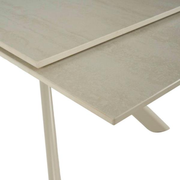 Кухонный стол раскладной Fabrik Home CALISTO Керамика/ Camel photo 9