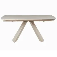 Кухонный стол раскладной Fabrik Home CORVUS Керамика/ Travertine