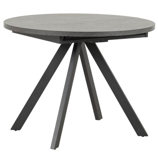 Кухонный стол раскладной Fabrik Home Rondo МДФ/ Серый photo 1