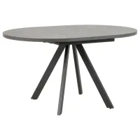 Masă de bucătărie extensibilă Fabrik Home Rondo MDF/ Gray photo 2