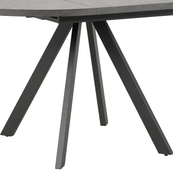Кухонный стол раскладной Fabrik Home Rondo МДФ/ Серый photo 5