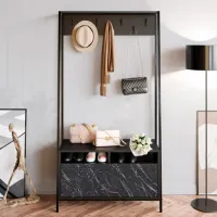 Dulap pentru antreu Trendy Devin PAL melaminat / Black Marble photo 3
