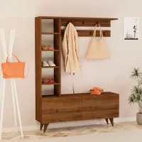 Dulap pentru antreu Trendy Hale PAL melaminat / Nuc photo 2