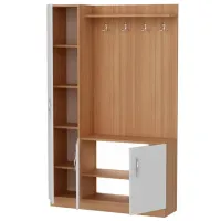 Dulap pentru antreu Trendy Naturel PAL melaminat / White photo 5