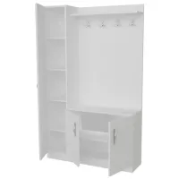 Dulap pentru antreu Trendy Naturel PAL melaminat / White photo 2