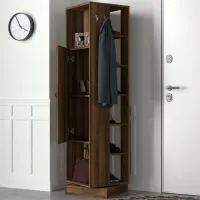 Шкаф для прихожей Trendy Roll ДСП меламин / Орех photo 6