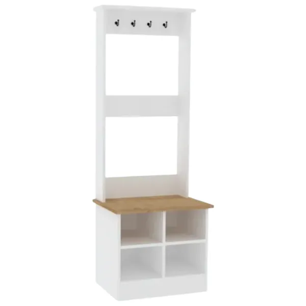 Dulap pentru antreu Trendy Mare PAL melaminat / White photo 1