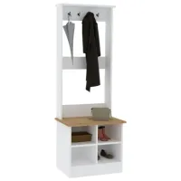 Dulap pentru antreu Trendy Mare PAL melaminat / White photo 2