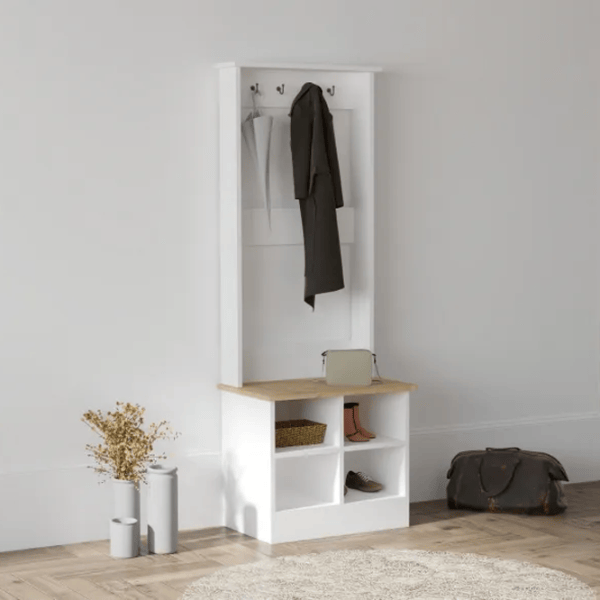 Dulap pentru antreu Trendy Mare PAL melaminat / White photo 3