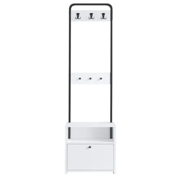 Dulap pentru antreu Trendy Tina PAL melaminat / White photo 1