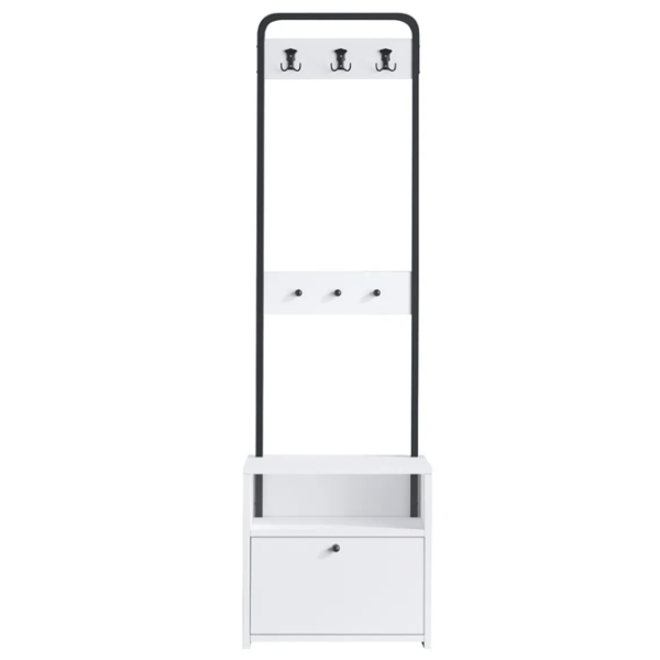 Dulap pentru antreu Trendy Tina PAL melaminat / White photo 1
