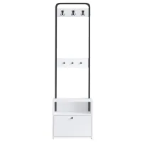 Dulap pentru antreu Trendy Tina PAL melaminat / White