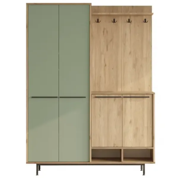 Dulap pentru antreu Trendy OS1-SY PAL melaminat / Green photo 1