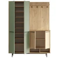 Dulap pentru antreu Trendy OS1-SY PAL melaminat / Green photo 2