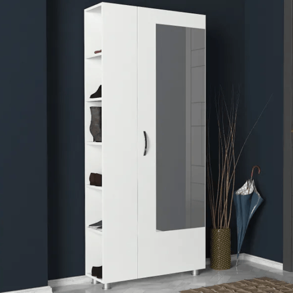 Dulap pentru antreu Trendy Meyra PAL melaminat / White photo 3