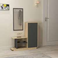 Dulap pentru antreu Trendy Asia PAL melaminat / Antracit photo 2