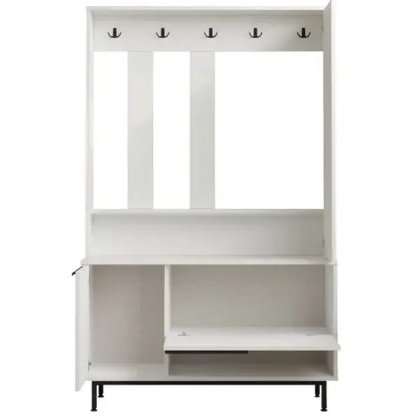 Dulap pentru antreu Trendy Sala Stand ON11 PAL melaminat / White photo 2