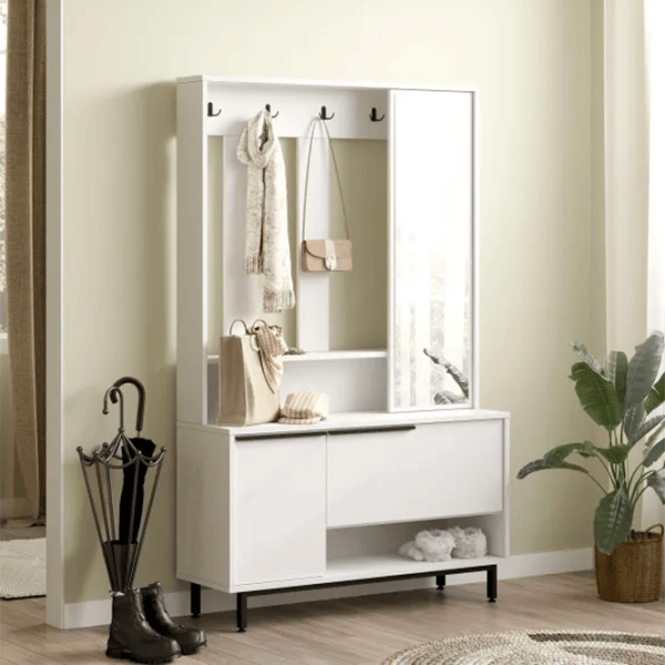 Dulap pentru antreu Trendy Sala Stand ON11 PAL melaminat / White photo 4