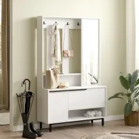 Dulap pentru antreu Trendy Sala Stand ON11 PAL melaminat / White photo 4