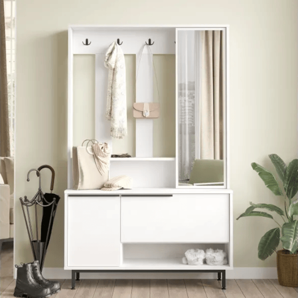 Dulap pentru antreu Trendy Sala Stand ON11 PAL melaminat / White photo 5