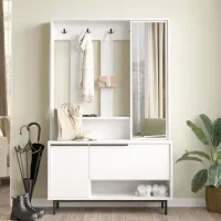Dulap pentru antreu Trendy Sala Stand ON11 PAL melaminat / White photo 5