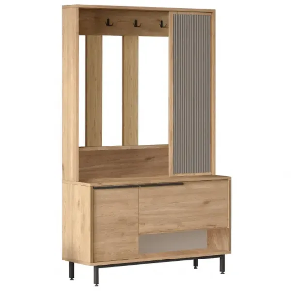 Шкаф для прихожей Trendy Sala Stand ON11 ДСП меламин / Орех photo 1