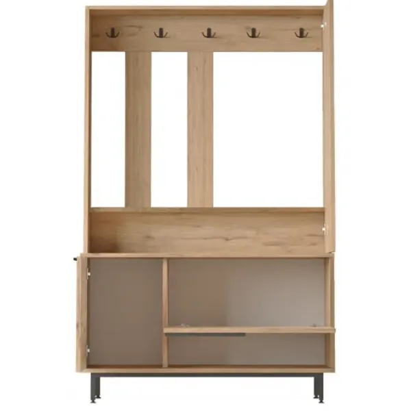 Шкаф для прихожей Trendy Sala Stand ON11 ДСП меламин / Орех photo 2