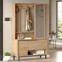Dulap pentru antreu Trendy Sala Stand ON11 PAL melaminat / Nuc photo 3