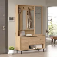 Dulap pentru antreu Trendy Sala Stand ON11 PAL melaminat / Nuc photo 5