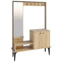 Dulap pentru antreu Trendy Sala Stand Andy PAL melaminat / Oak