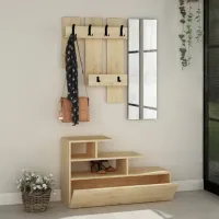 Dulap pentru antreu Trendy Sala Stand Vesty PAL melaminat / Oak photo 3