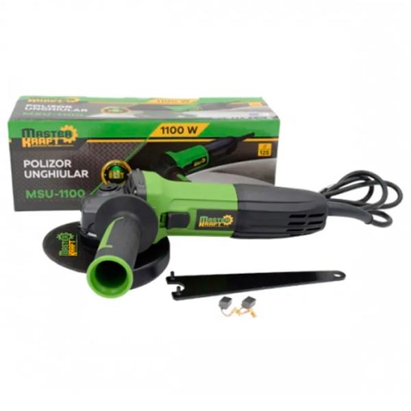 Polizor Master Kraft MSU-1100 Unghiular / 1100 W / Green photo 5