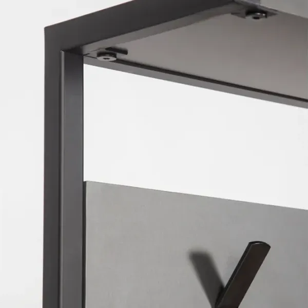 Dulap pentru antreu Trendy Sala Stand Nomad Portmanto PAL melaminat / Antracit photo 4